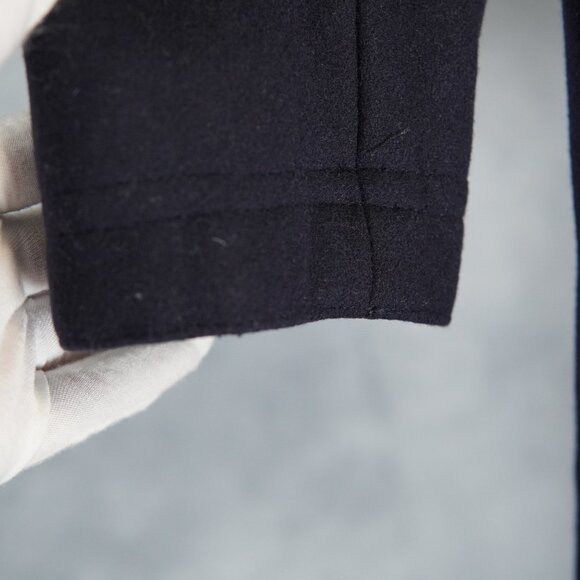 Club Monaco Men’s Wool Peacoat – Navy – Double-Breasted - Picture 6 of 8